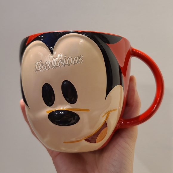 DISNEY PARKS MOUSEWARES 3D MICKEY CERAMIC MUG - Picture 2 of 5